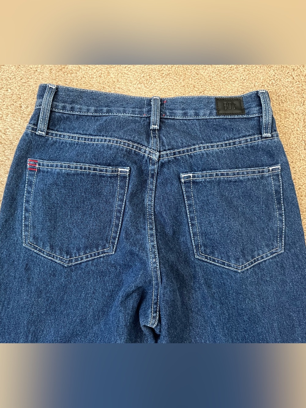 BDG Urban Outfitters Cowboy Jean Women’s Size 28 Straight Leg High Rise - Picture 8 of 8